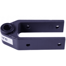 18.04B - 8mm Top 38mm Rudder Gudgeon 2-Hole Mounting with Carbon Bush